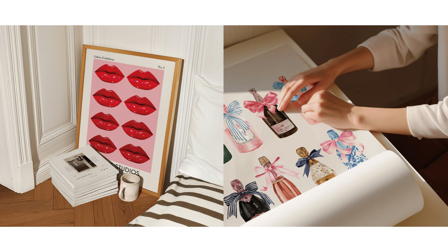 Girl Apartment Prints Collection