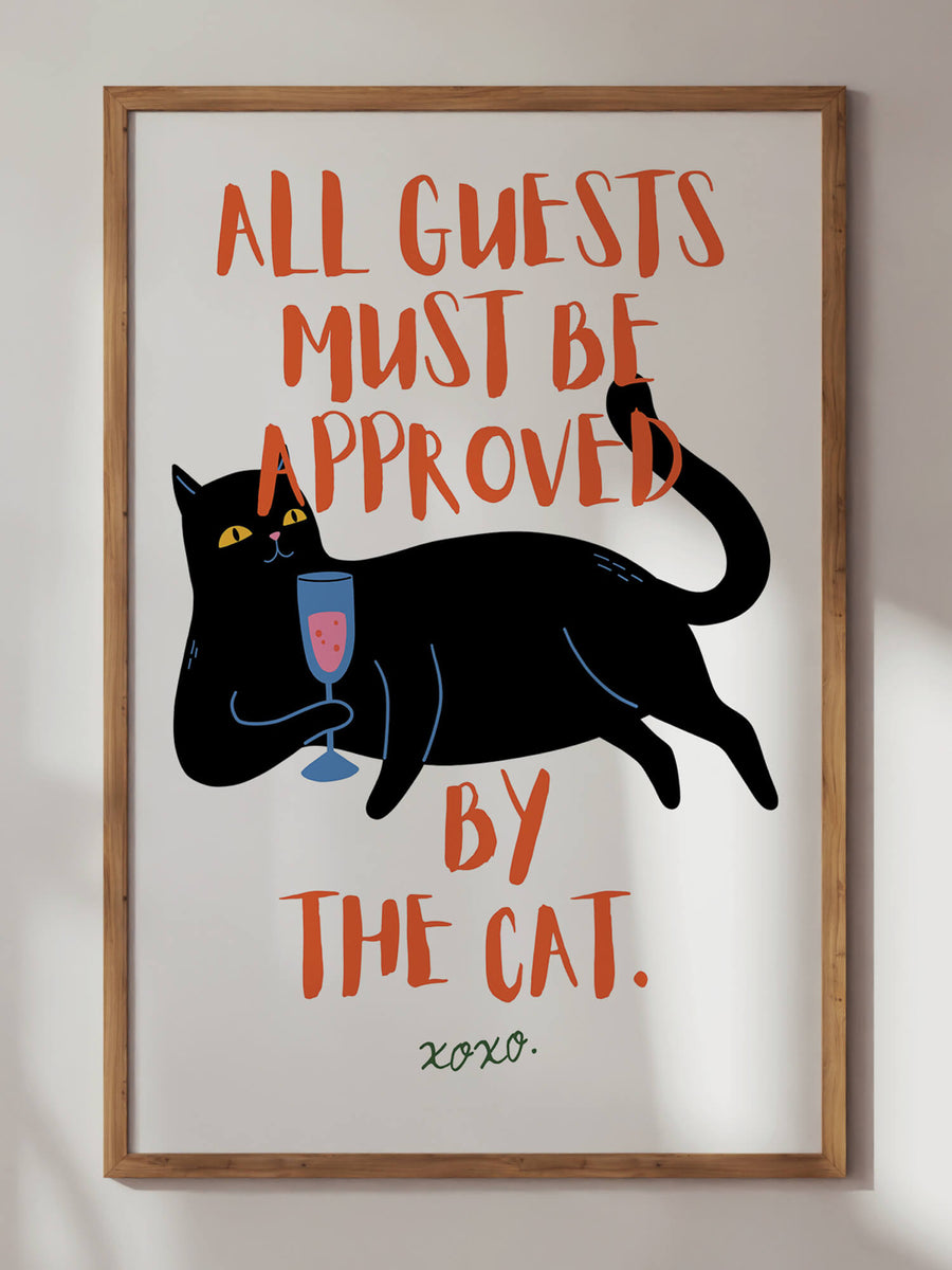 Cat Must Approve Print