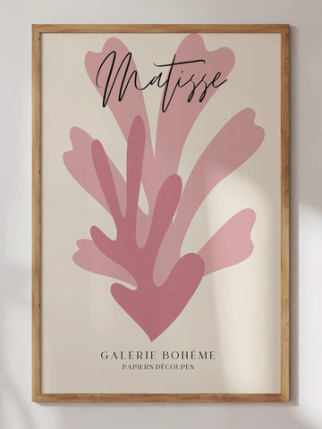 Matisse Pink Papiers Print