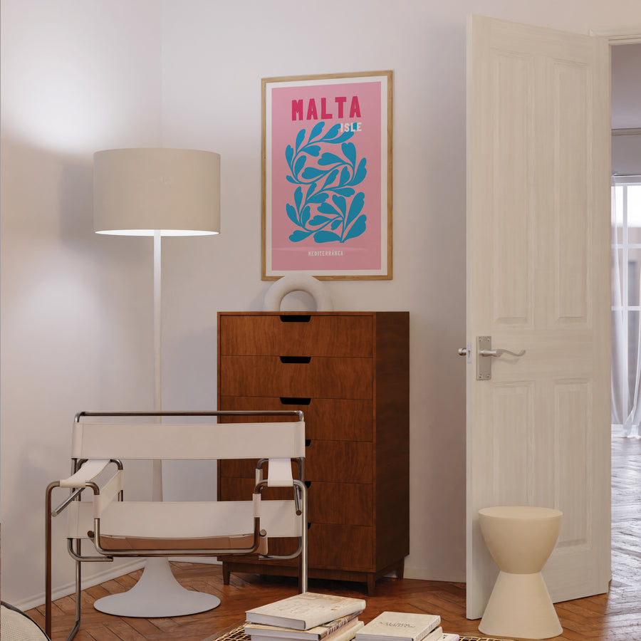 Add a touch of Mediterranean charm to your home with this Assouline-inspired Malta travel print. Perfect for coffee table book-style decor or coastal interiors. Get 2 Prints for $100 + Free Shipping Australia-wide!