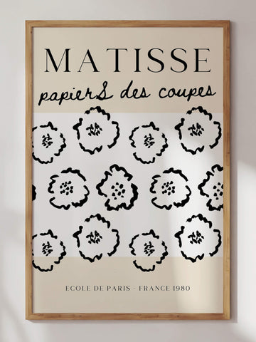 Matisse Flowers Print
