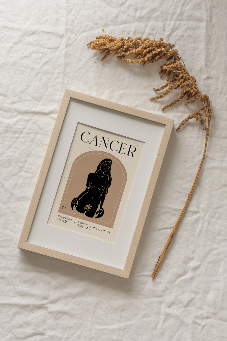 Cancer Zodiac Print