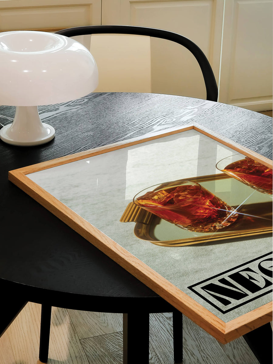 Martini & Negroni Cocktail Prints