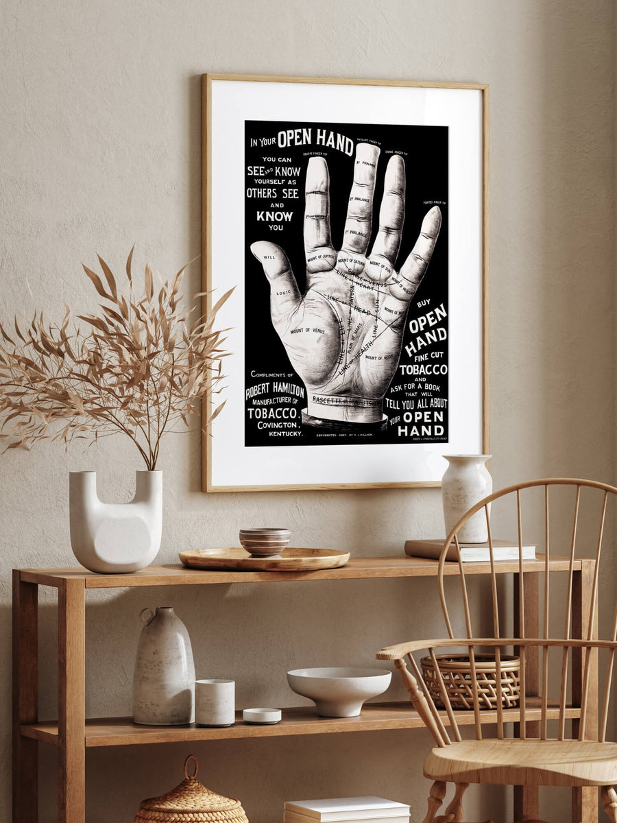 Palm Reading Print