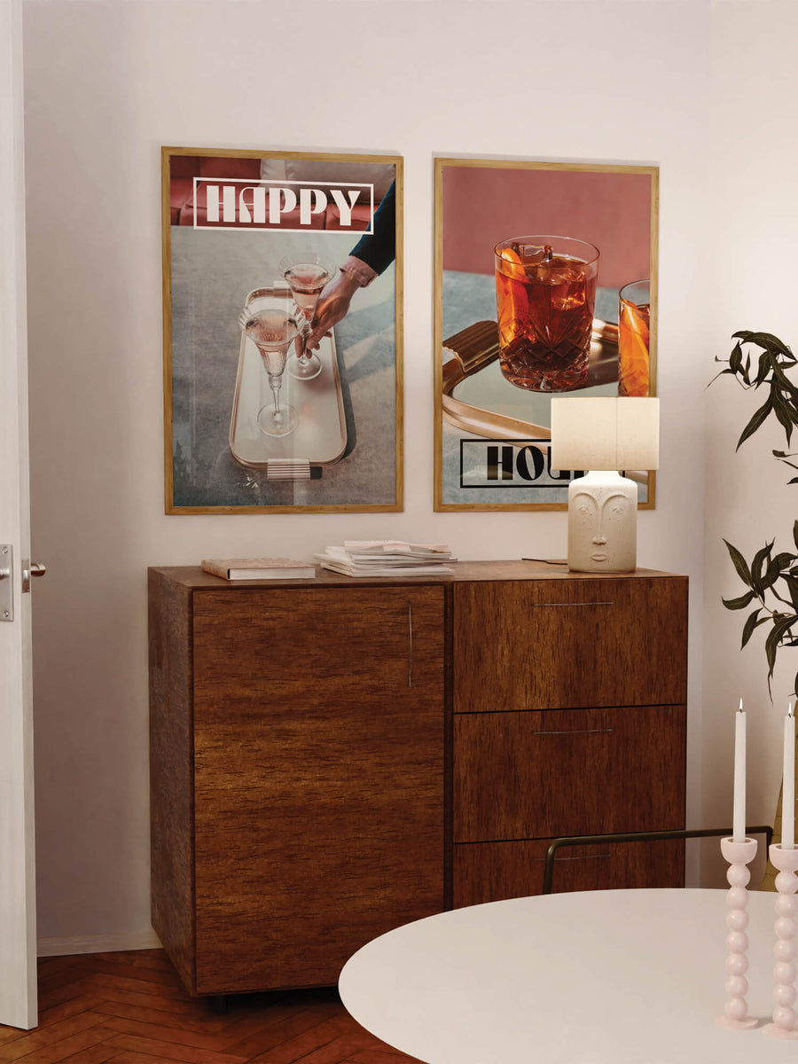 Happy Hour Cocktail Prints