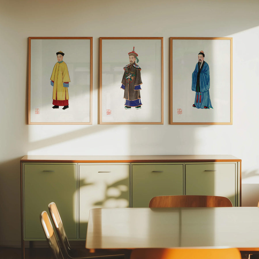 Chinese Costume VI Print