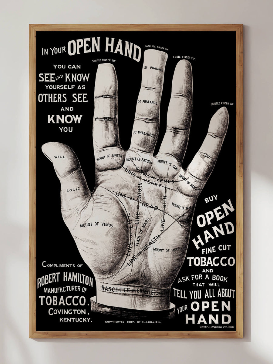 Palm Reading Print