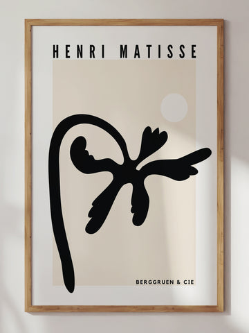 Matisse Palm Black Print