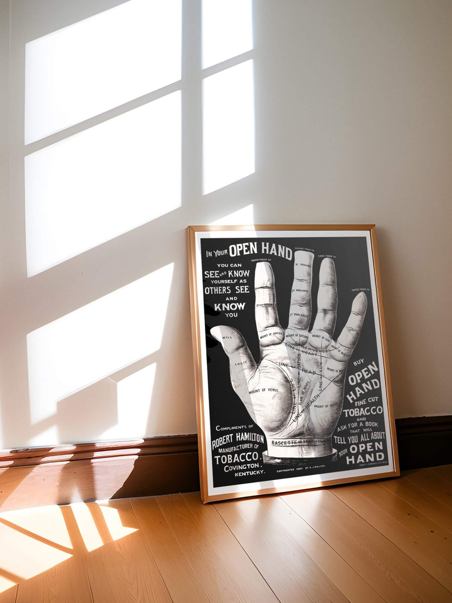 Palm Reading Print
