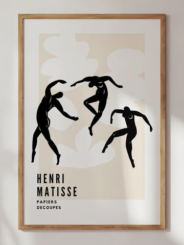 Matisse Papiers Decoupes Black Print