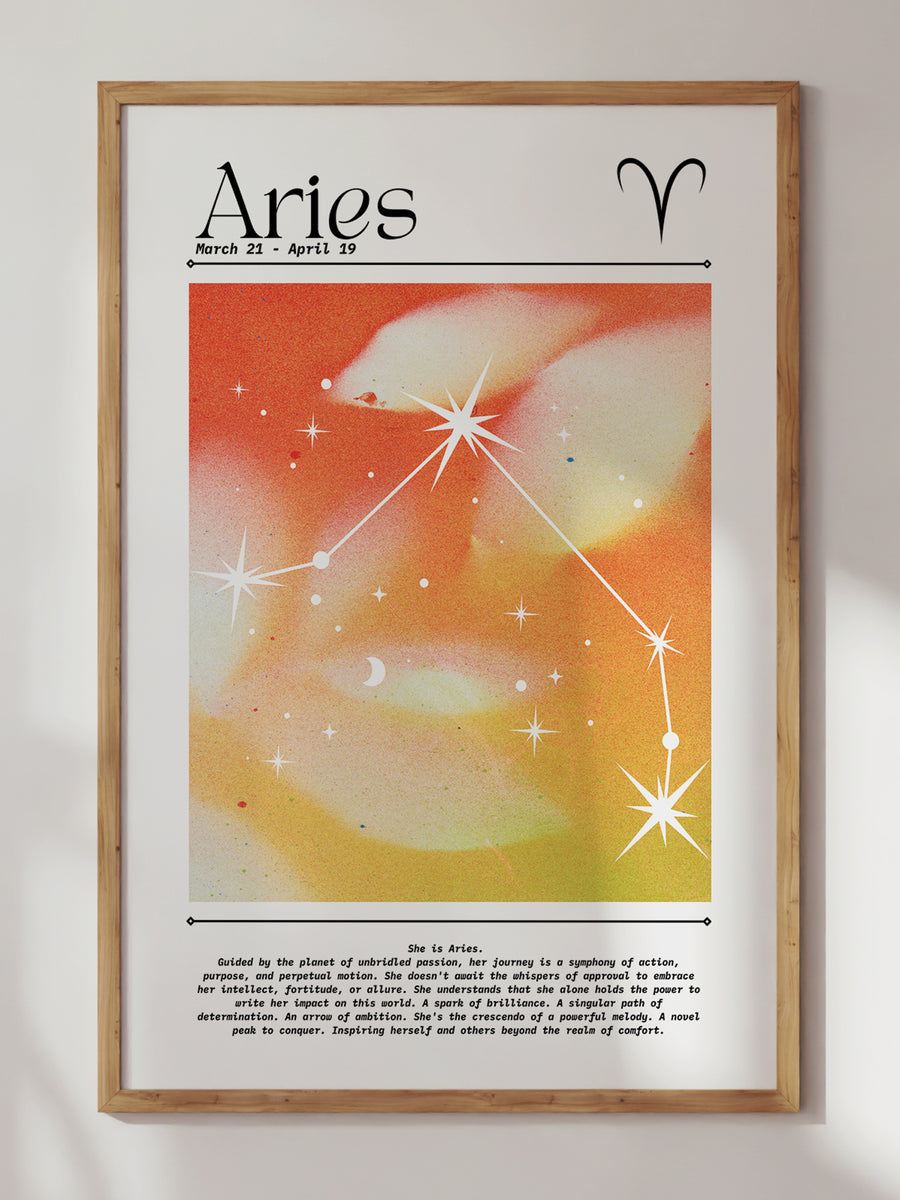 Aries Aura Gradient Print