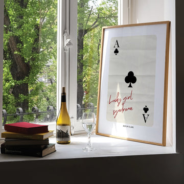 Lucky Girl Syndrome Print