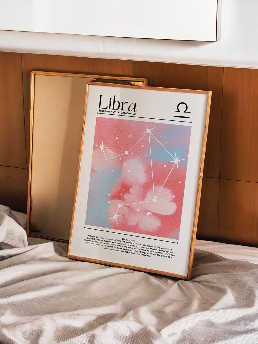 Libra Aura Gradient Print