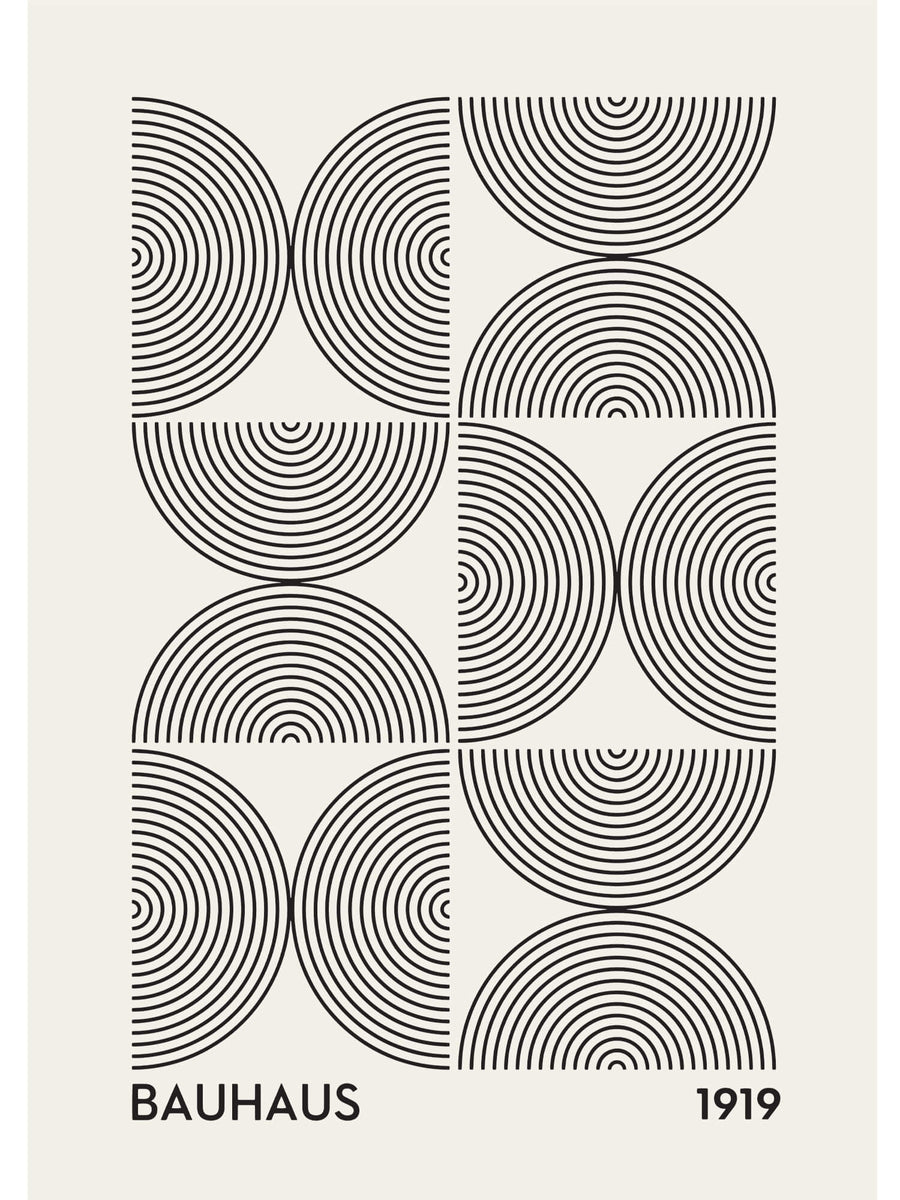 Bauhaus Rhythm Print
