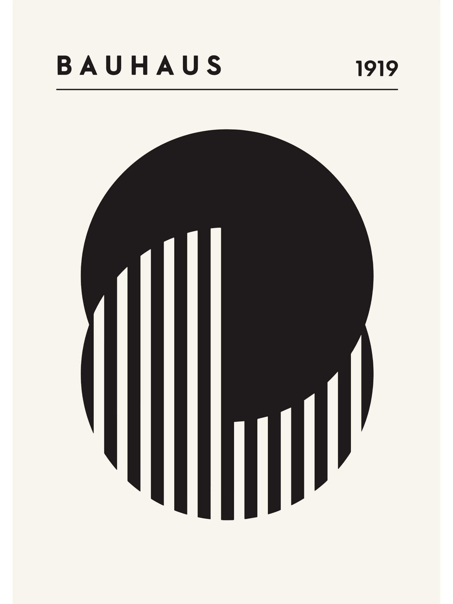 Bauhaus Zen Print