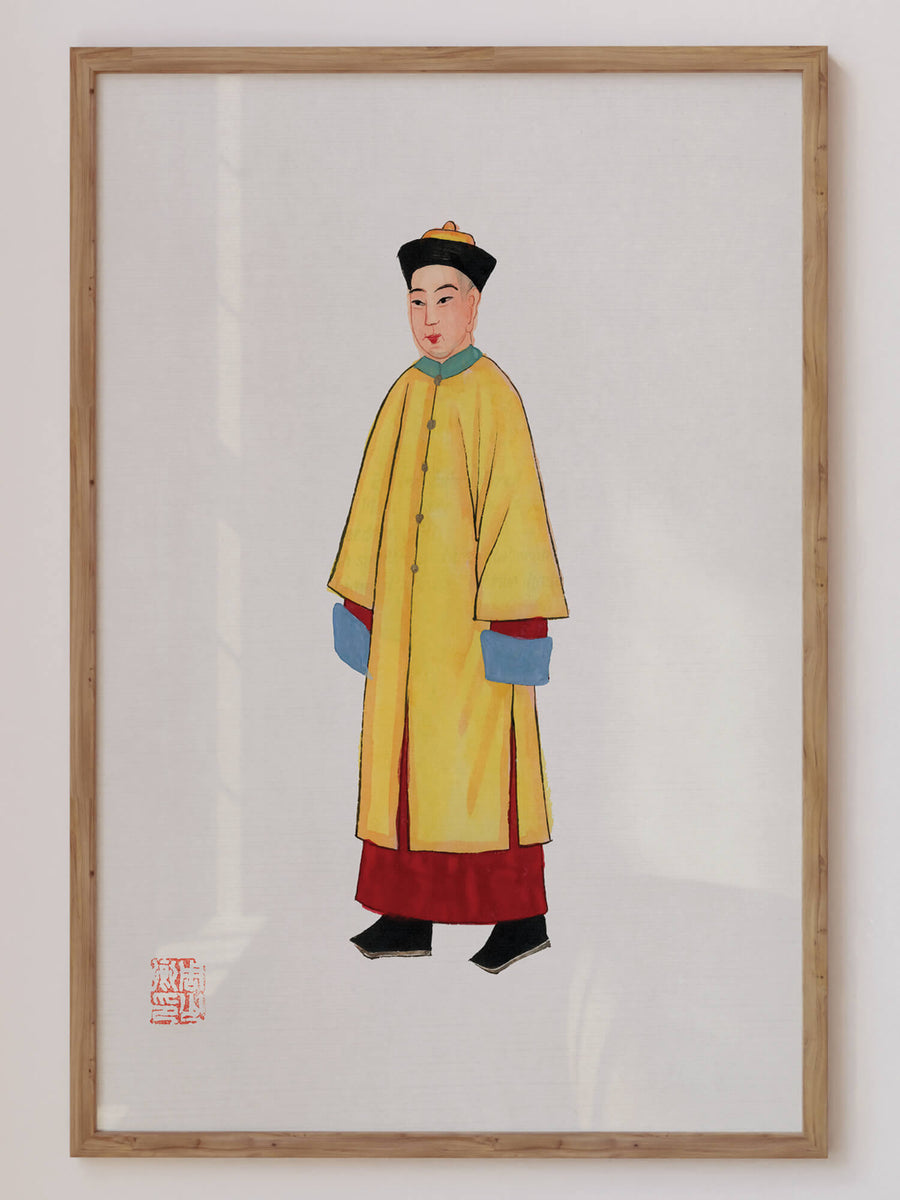 Chinese Costume IV Print