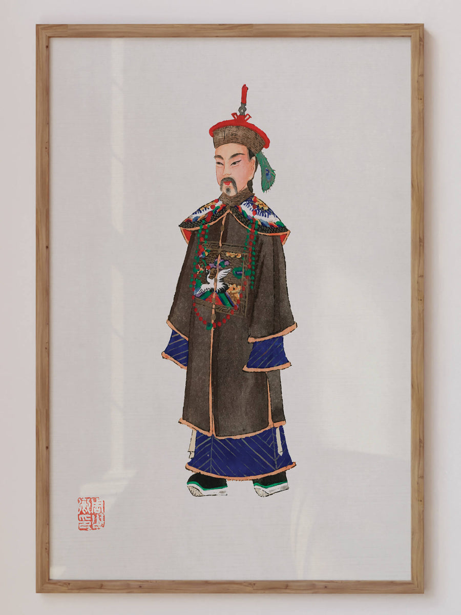 Chinese Costume V Print