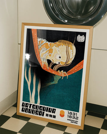 The Ghost by Katsushika Hokusai Print