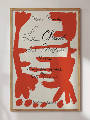 Picasso Le Chants Des Morts Print
