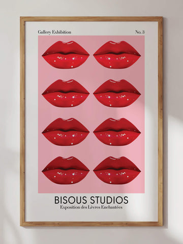 Bisous Studio Print