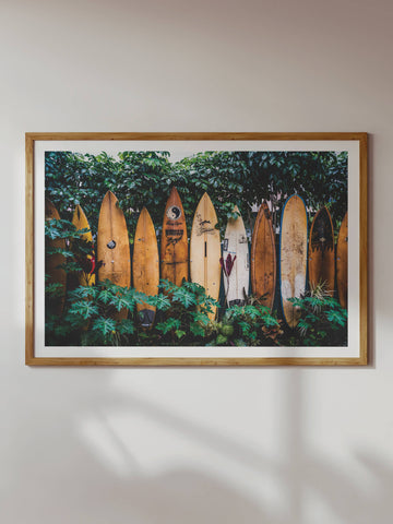 Surfboards Print