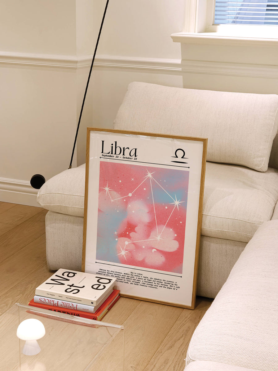 Libra Aura Gradient Print