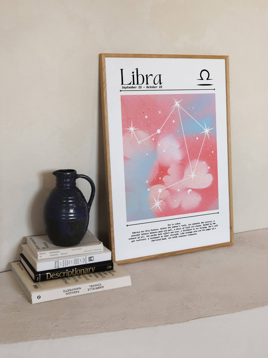 Libra Aura Gradient Print