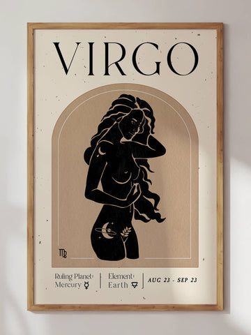 Virgo Zodiac Print