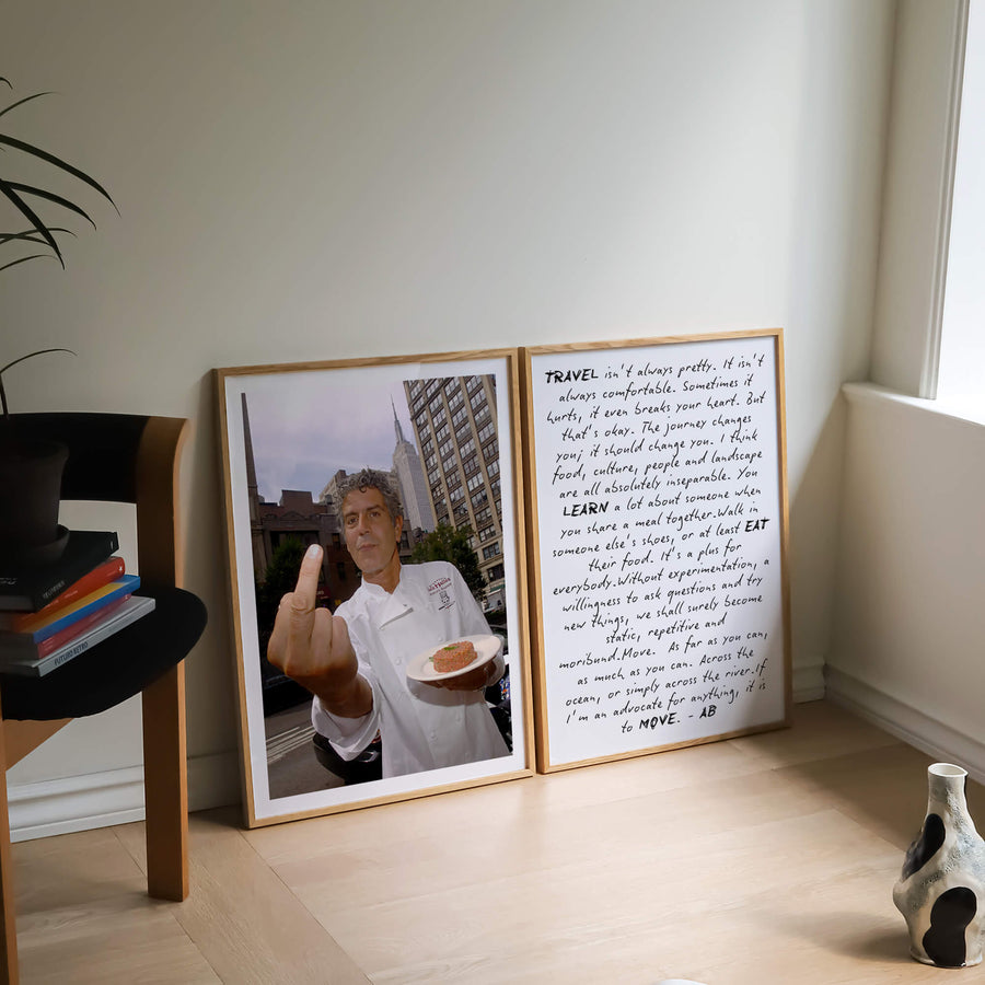 Anthony Bourdain Bundle Prints