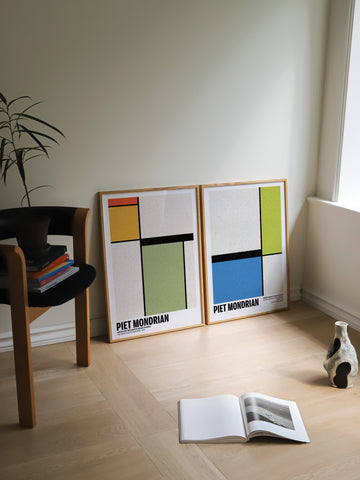 Mondrian Cubism Bundle Prints I