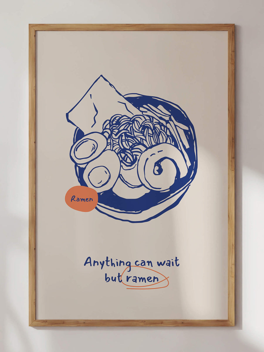 Anything Ramen Print