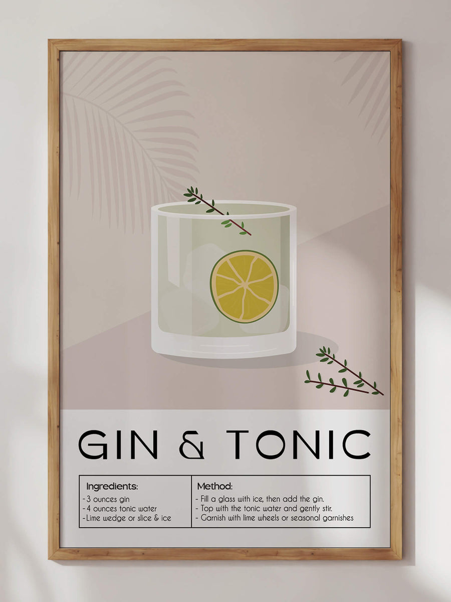 Gin & Tonic Print