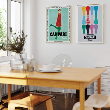 Campari Soda Cocktail Prints