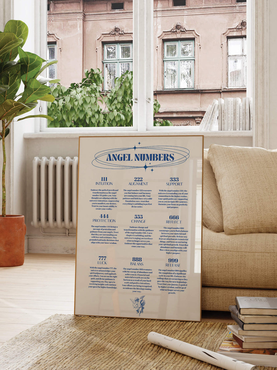 Angel Numbers Vintage Vol. 4 Print