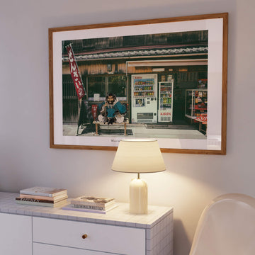 Street Warrior By Kono Bairei Print