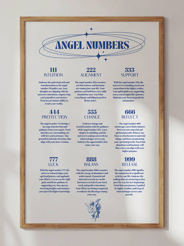Angel Numbers Vintage Vol. 4 Print