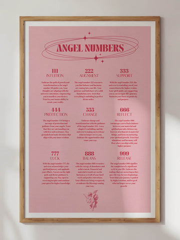 Angel Numbers Vintage Vol. 3 Print