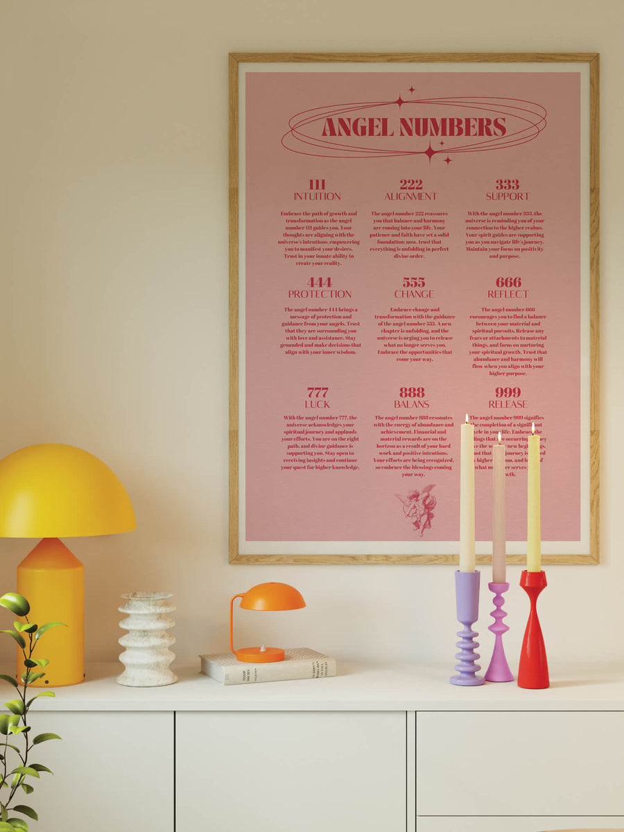 Angel Numbers Vintage Vol. 3 Print