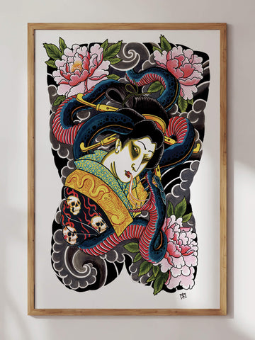 Nure-onna Print