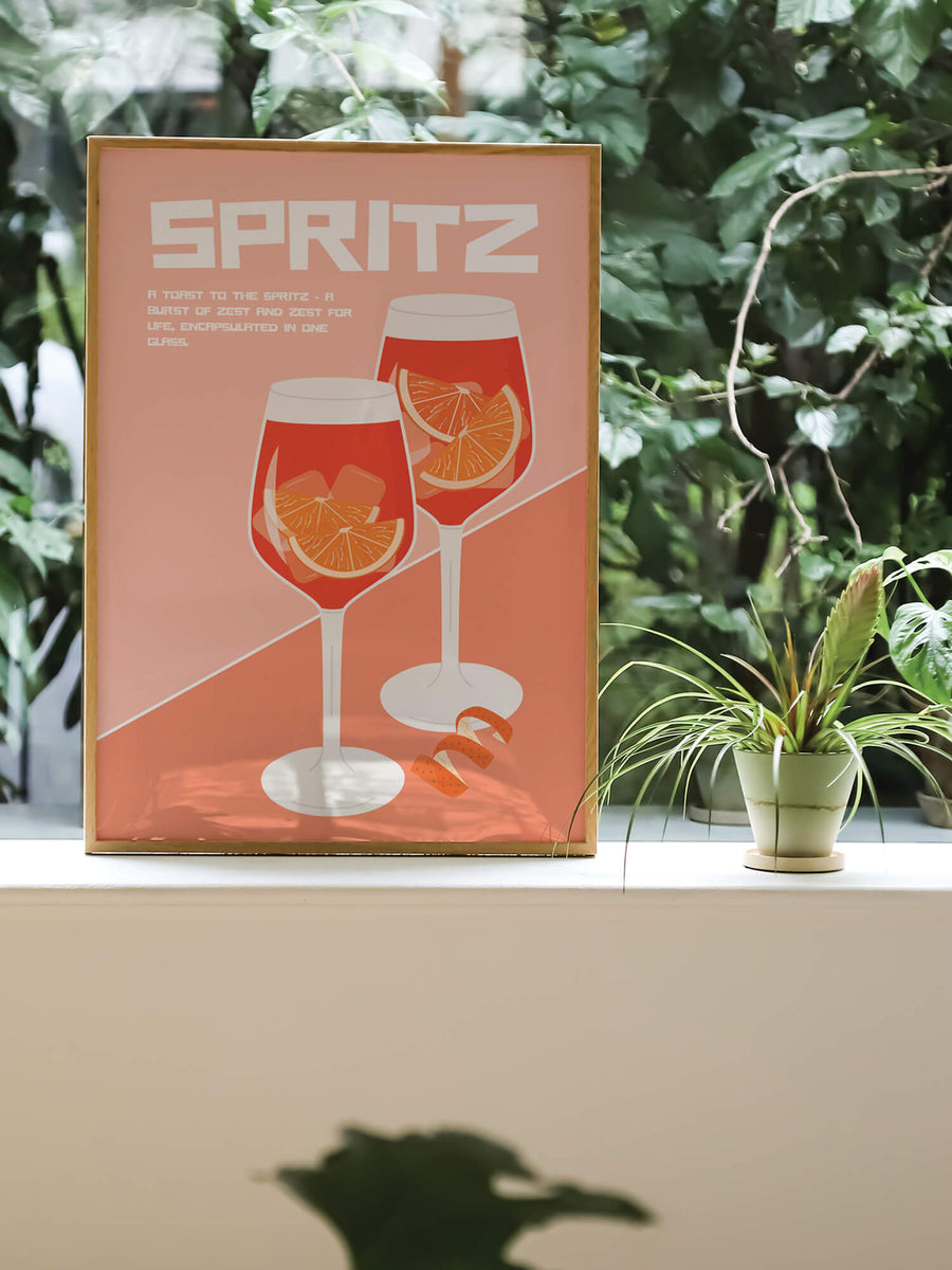 Spritz Cocktail Print