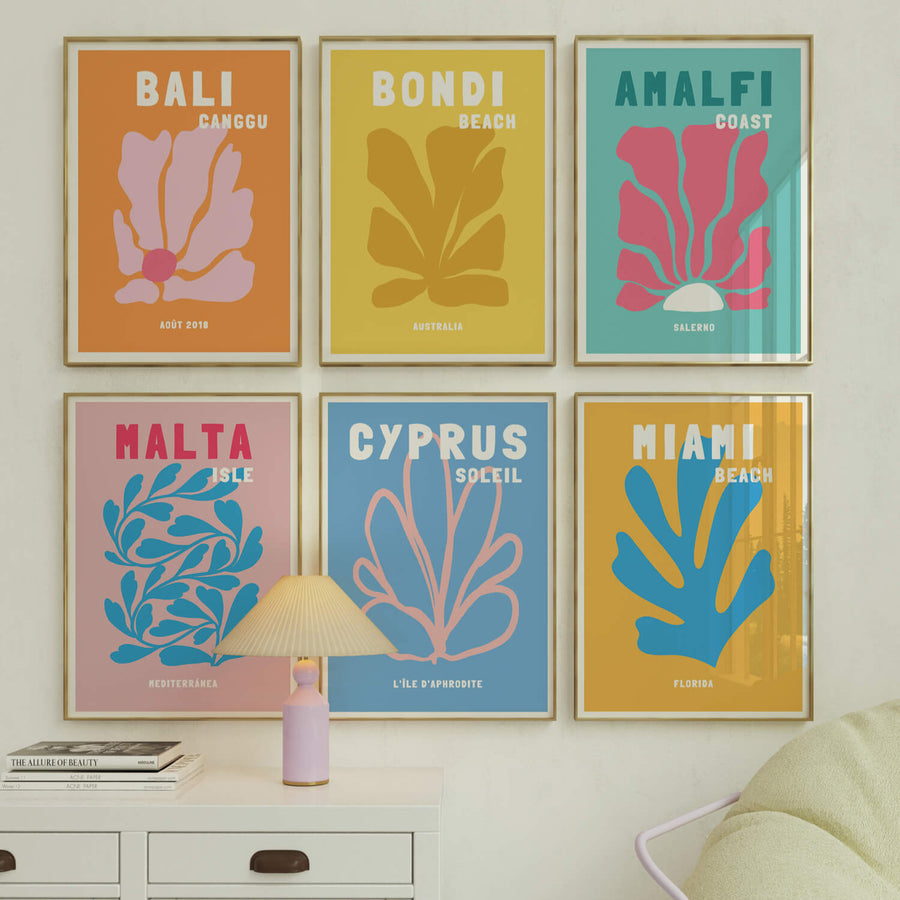 Amalfi Coast travel print inspired by Assouline coffee table books, ideal for Mediterranean or modern interiors. Showcases Amalfi’s stunning coastal beauty.