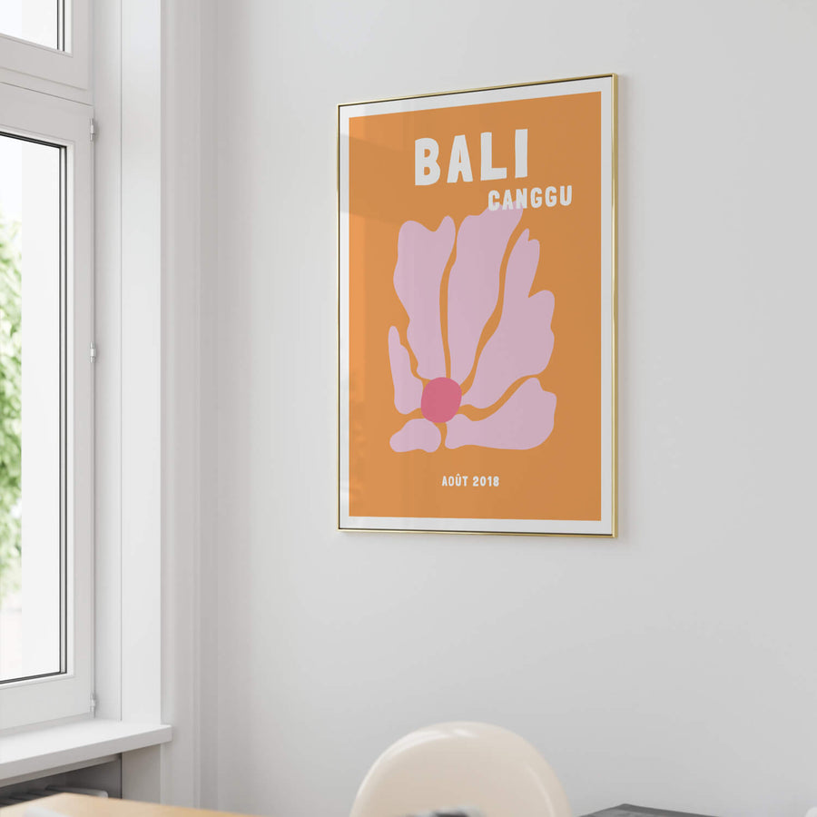 Bali Canggu Travel Print