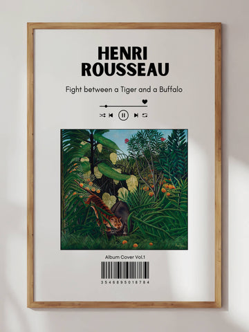Henri Rousseau Album Cover Print