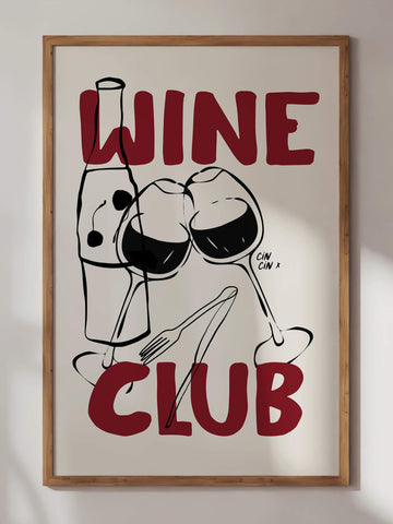 Wine Club Print