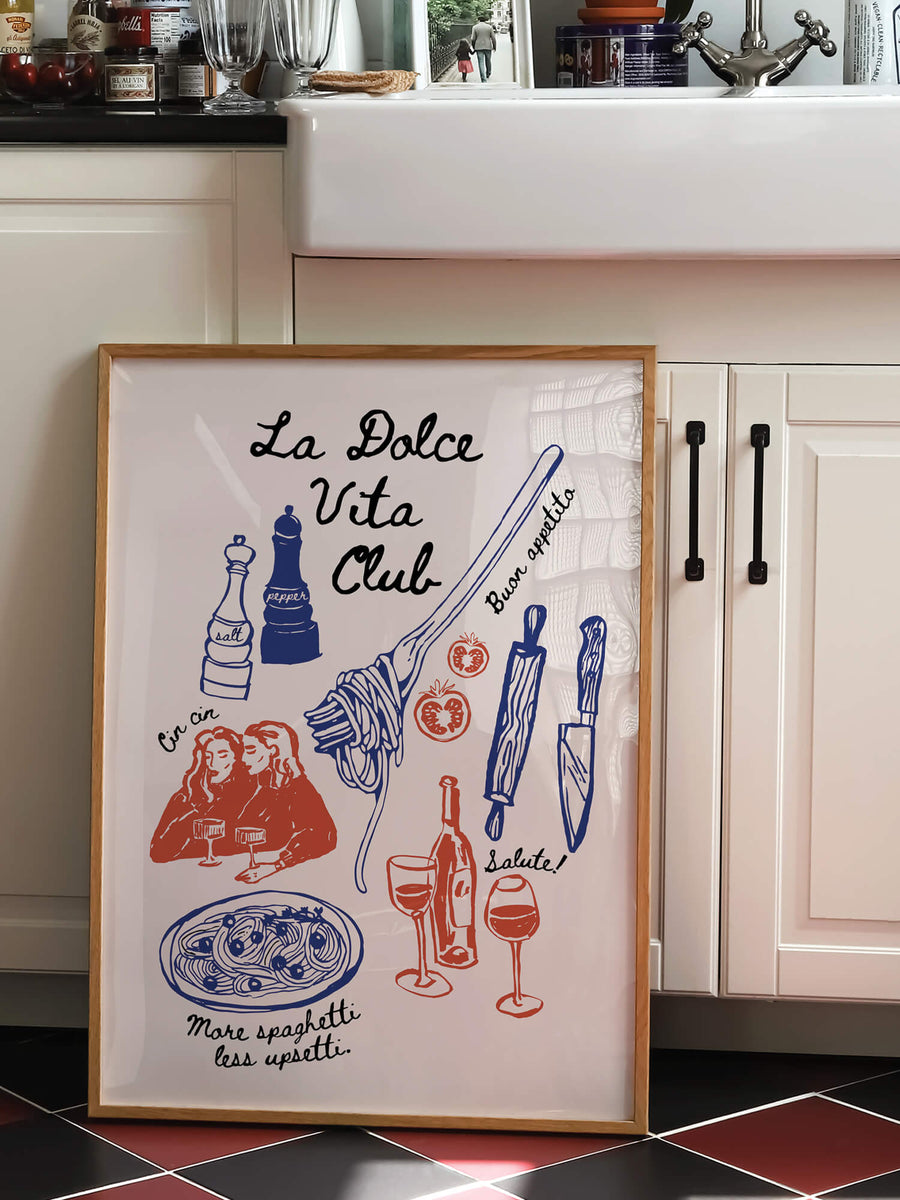 La Dolce Vita Club Print