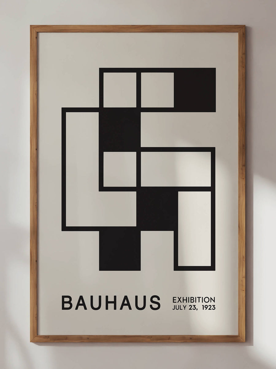 Bauhaus Matrix Print