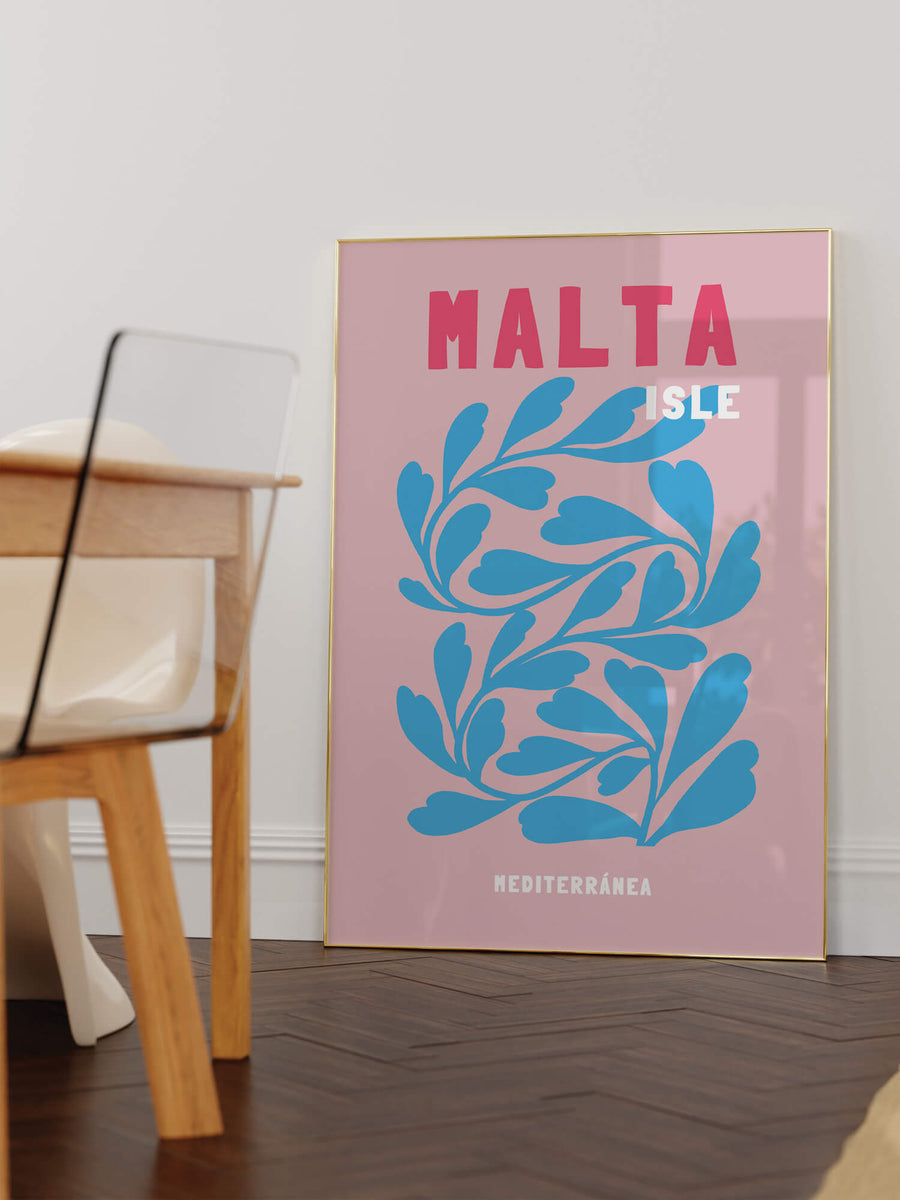 Malta Isle Travel Print
