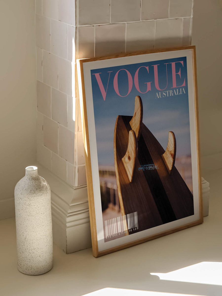 Vogue Surf Print