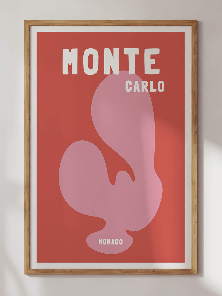Monte Carlo Travel Print