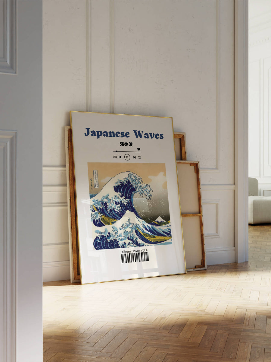 The Great Wave Album Cover Print